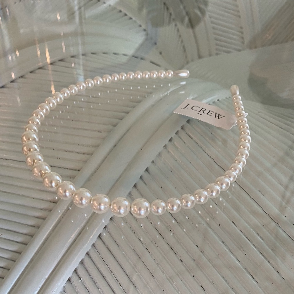 J. Crew Factory pearl headband